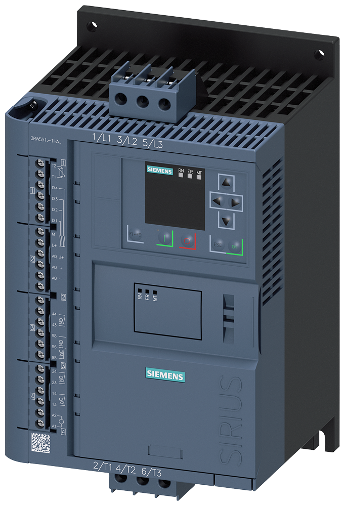 Control Industrial Siemens 3RW5516-1HA04 vista del producto