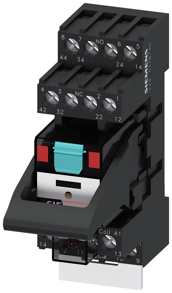 Relé enchufable para interfaz de control Siemens LZS:PT5A5T30