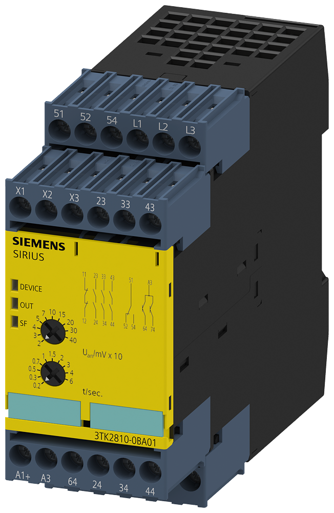 Control Industrial Siemens 3TK2810-0BA01 vista del producto