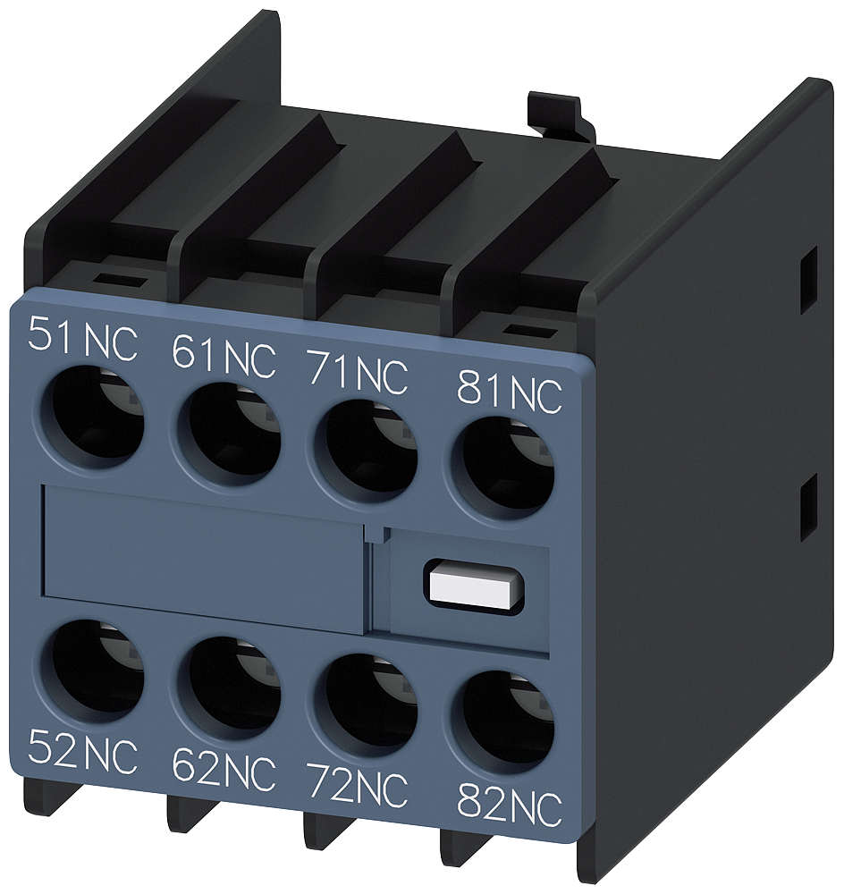 bloque de contactos Siemens 3RH2911-1GA04 vista del producto