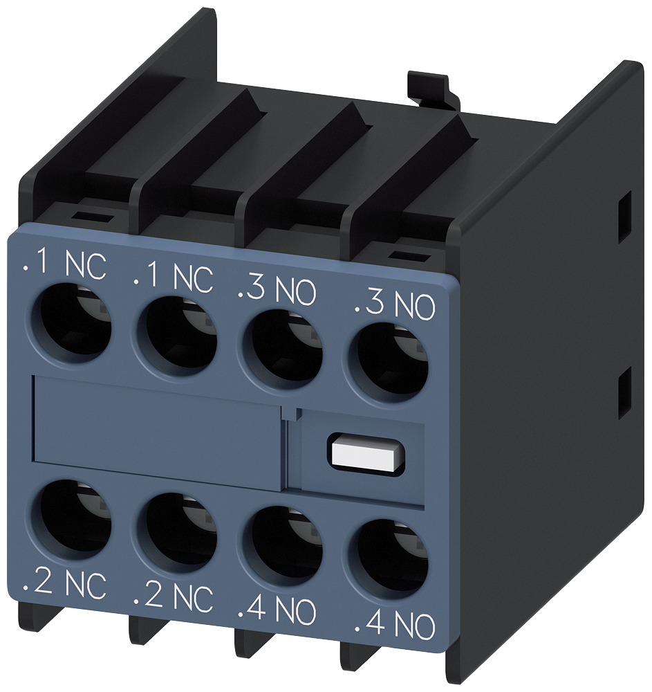 Control Industrial Siemens 3RH2911-1HA22 bloque de contactos azul