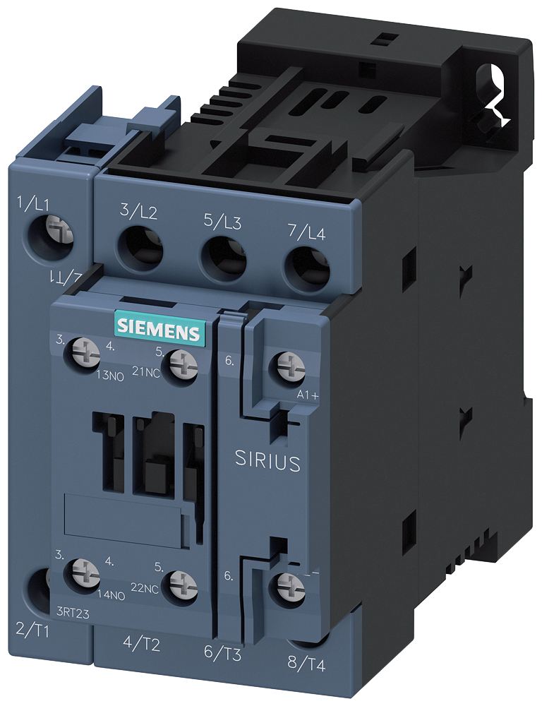 Contactor Siemens 3RT2325-1BB40 3RT Contactor AC1 35 A 24 V DC