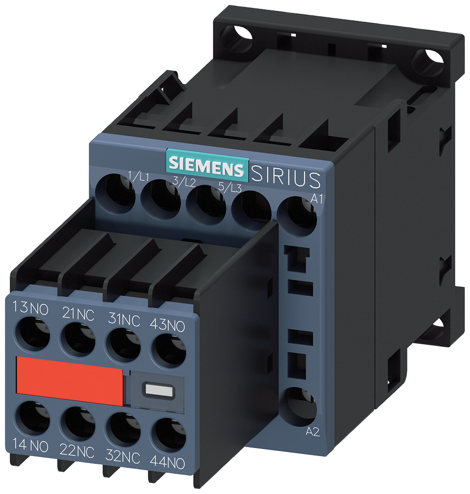 Contactor industrial Siemens 3RT2017-1AK64-3MA0 vista del producto