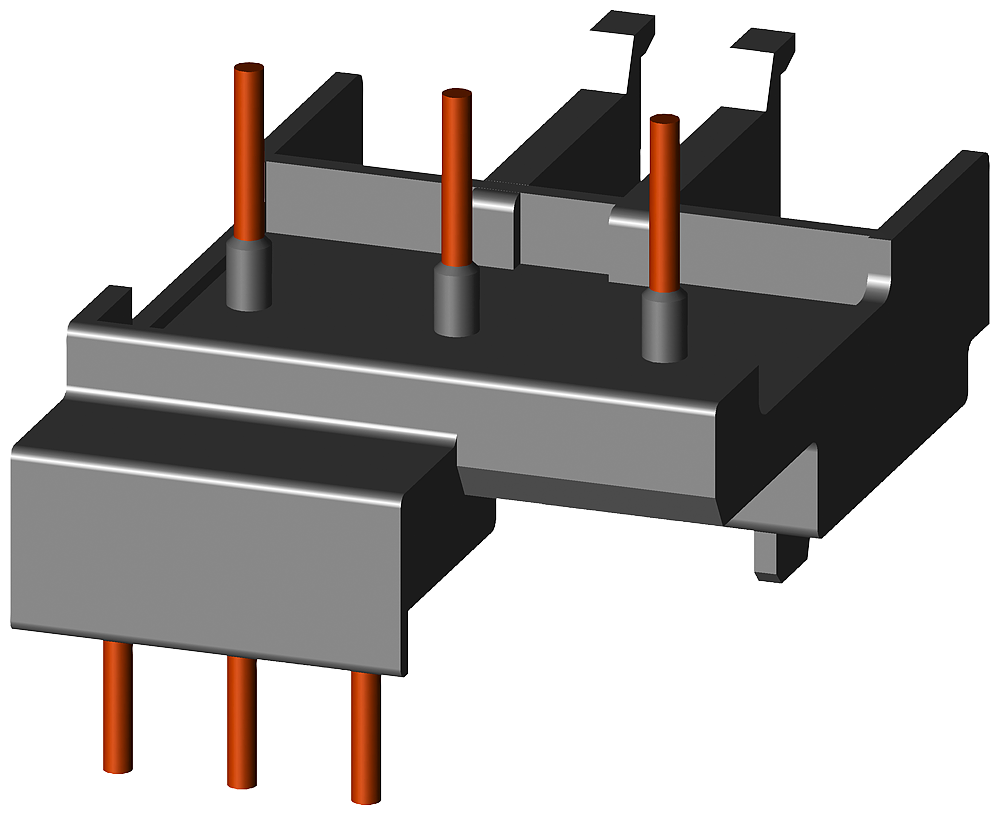 Siemens 3RA1921-1D Bloque de Conexión Eléctrico y Mecánico para 3RV2.1, 3RV2.2 y 3RT2.1 Sirius