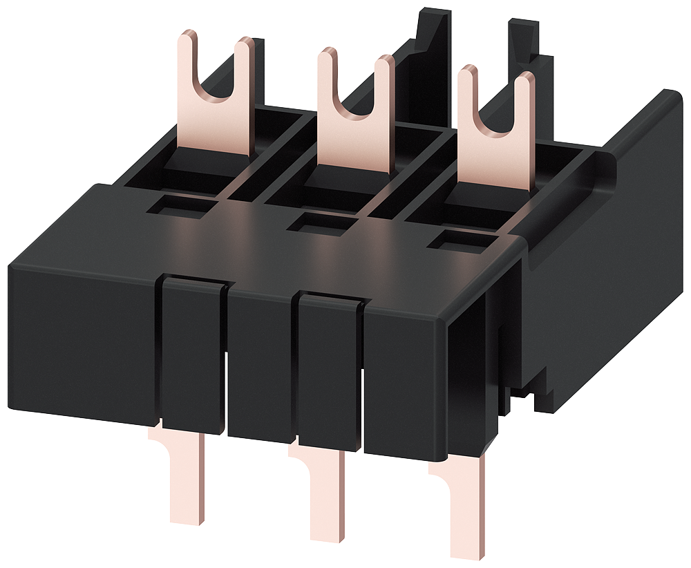 Bloque de conexión industrial Siemens 3RA2921-1A vista del producto