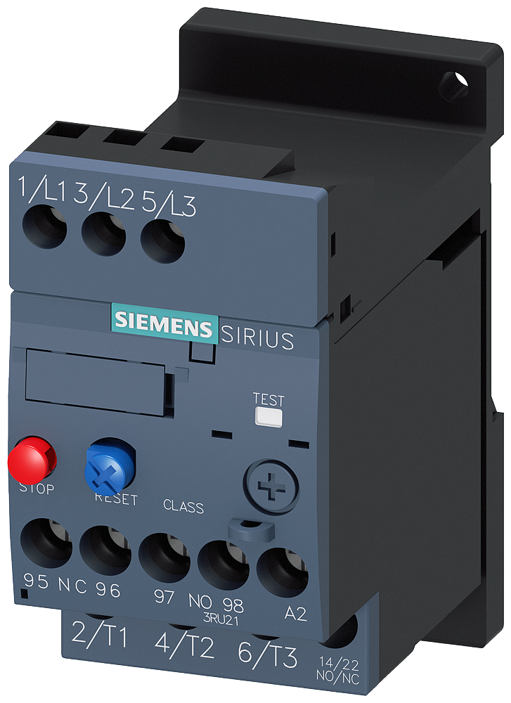 Relé de sobrecarga Siemens 3RU2116-1GB1
