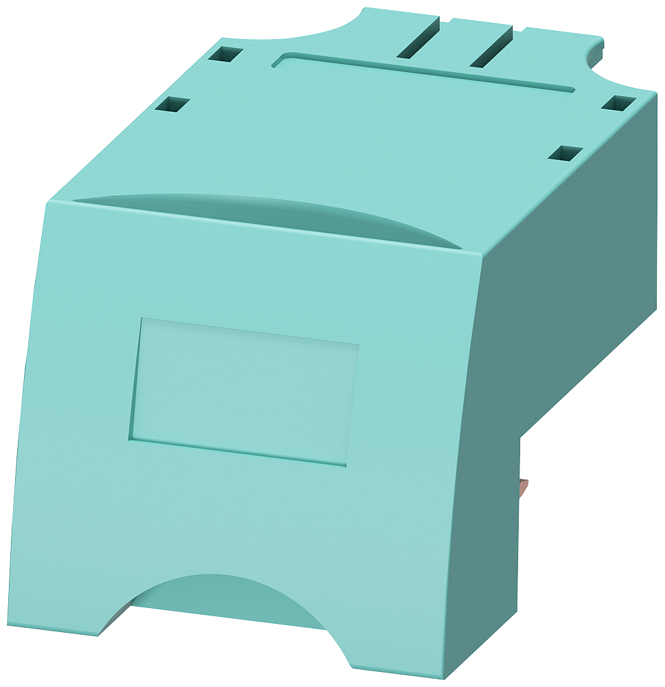Conectores y terminales de cables Siemens 3RV2917-5AA00 turquesa