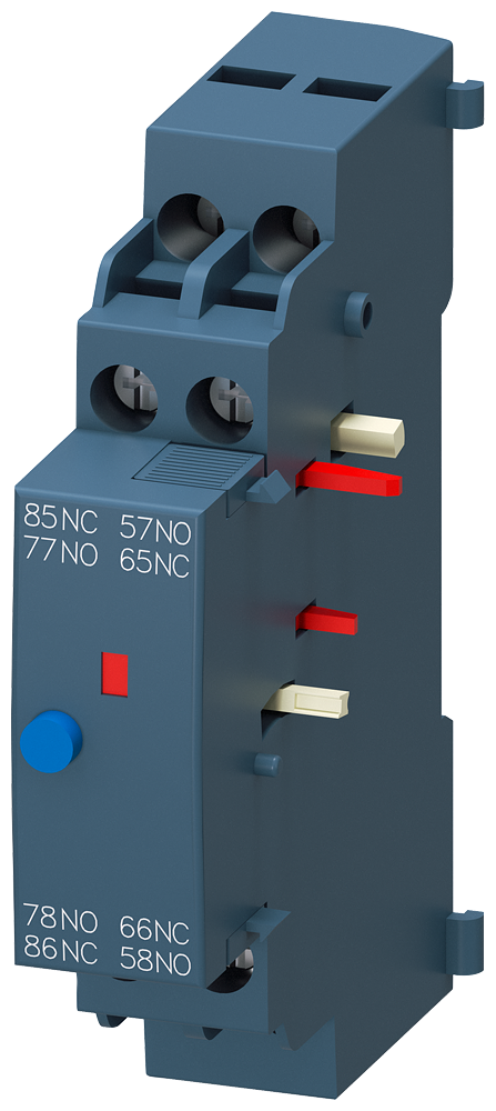 Bloque de Señalización Siemens 3RV2921-1M azul para 3RV2 Serie