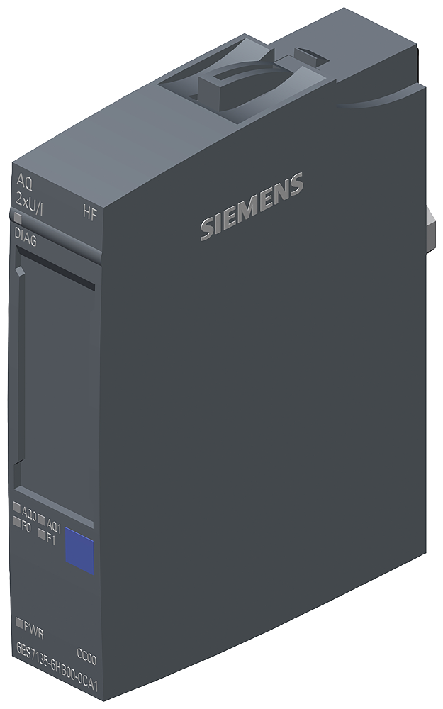 Módulo de Salida Analógica Siemens 6ES7135-6HB00-0CA1 SIMATIC ET 200SP AQ 2x U I HF