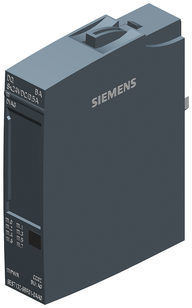 Módulo de Salidas Digitales Siemens 6ES7132-6BF01-0AA0 vista del producto