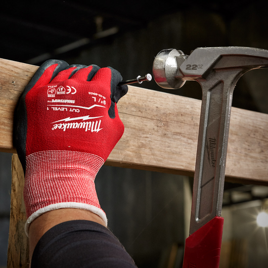 Guantes de Corte de Nitrilo Talla M Milwaukee 48-22-8901