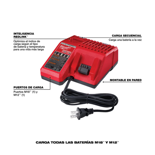 Kit de inicio M18 REDLITHIUM XC5.0 Milwaukee 48-59-1850