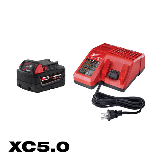 Kit de inicio M18 REDLITHIUM XC5.0 Milwaukee 48-59-1850