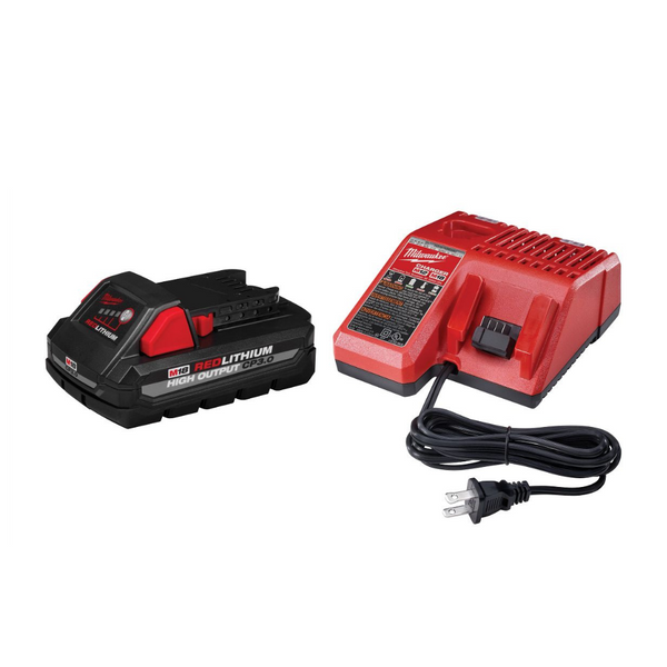Kit básico Cargador/Batería M18™ REDLITHIUM™ HIGH OUTPUT™ CP3.0 Milwaukee 48-59-1835