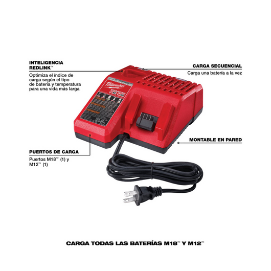 Rotomartillo y Llave De Impacto M18 Milwaukee 3610-22CT