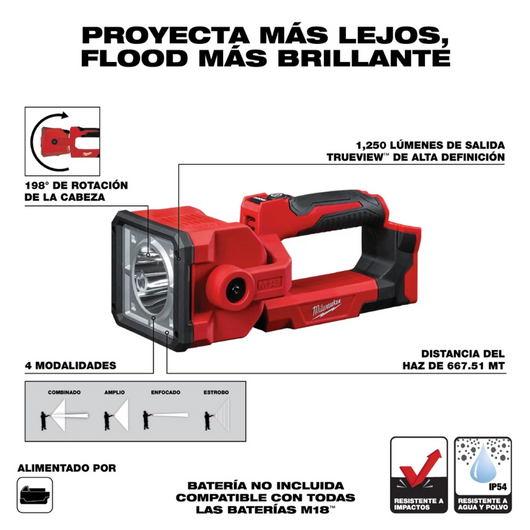 Luz de búsqueda M18™ Milwaukee 2354-20