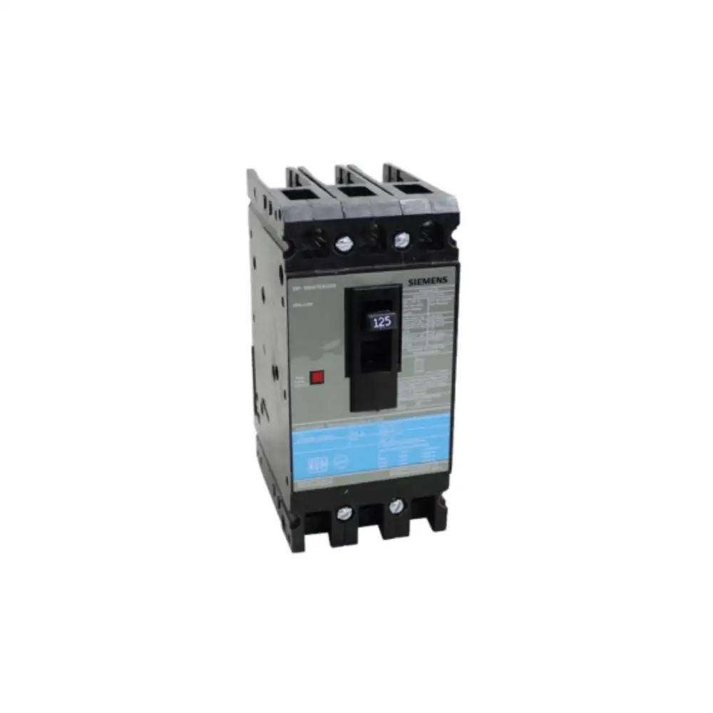 Siemens MX2:ED63B125MX MCCB 3 Polos 480V AC 25 kA, 240V AC 65 kA Serie MX2 Protección Motores