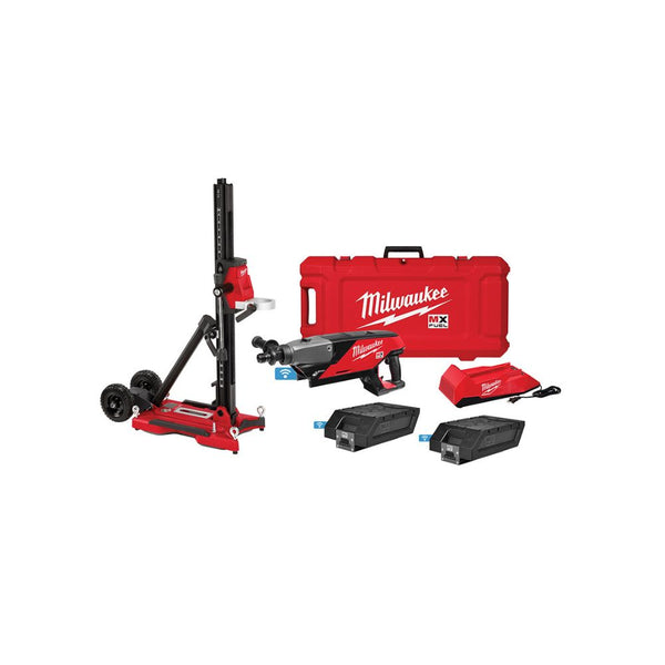 Kit de perforación de núcleos portátil FUEL con soporte Milwaukee MXF301-2CXS