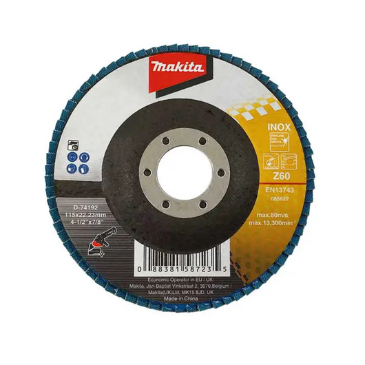 Disco Laminado 4-1/2 x 7/8" Makita D-74192