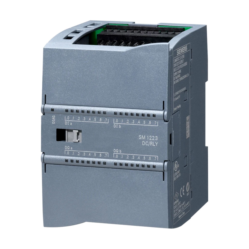 Módulo E/S Siemens 6ES7223-1PL32-0XB0 | SM 1223 relé 2 A gris