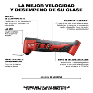 MULTIHERRAMIENTA MILWAUKEE M18 FUEL™ 2626-20
