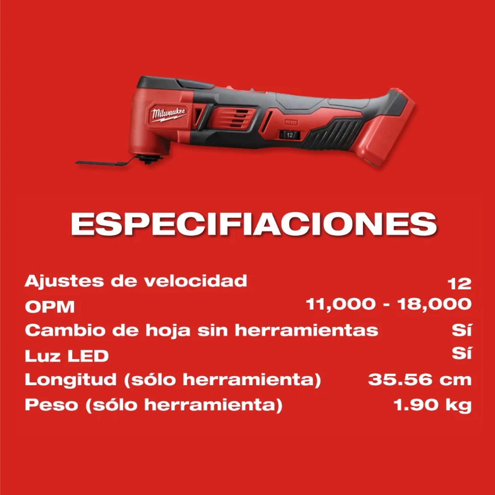 MULTIHERRAMIENTA MILWAUKEE M18 FUEL™ 2626-20