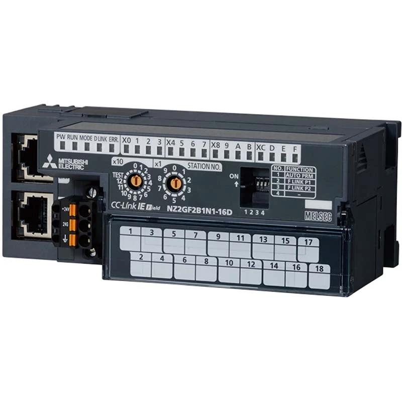 Modulo de E/S de campo IE de PLC CC-Link Mitsubishi NZ2GF2B1N1-16D