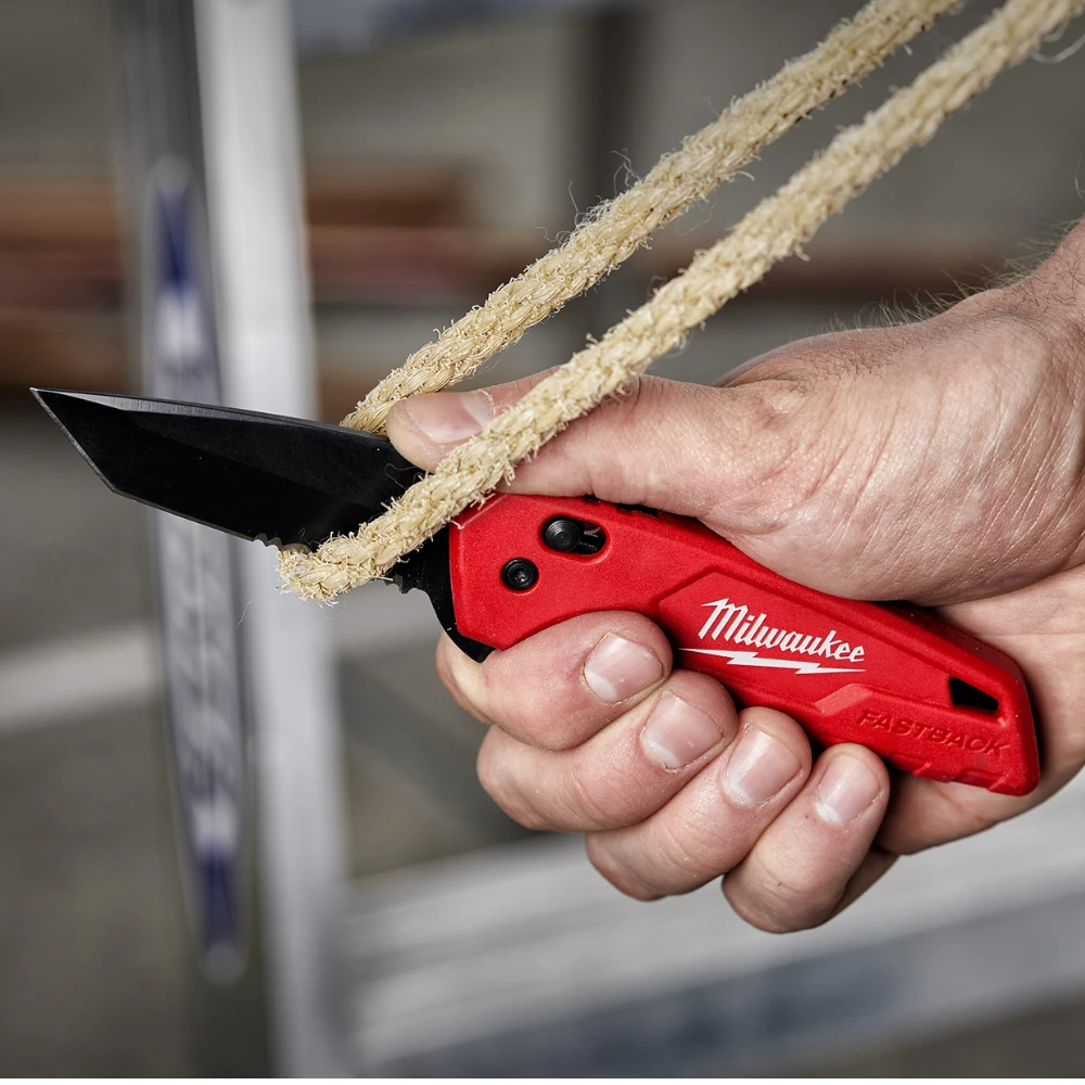 Navaja plegable de apertura por resorte FASTBACK Milwaukee 48-22-1530