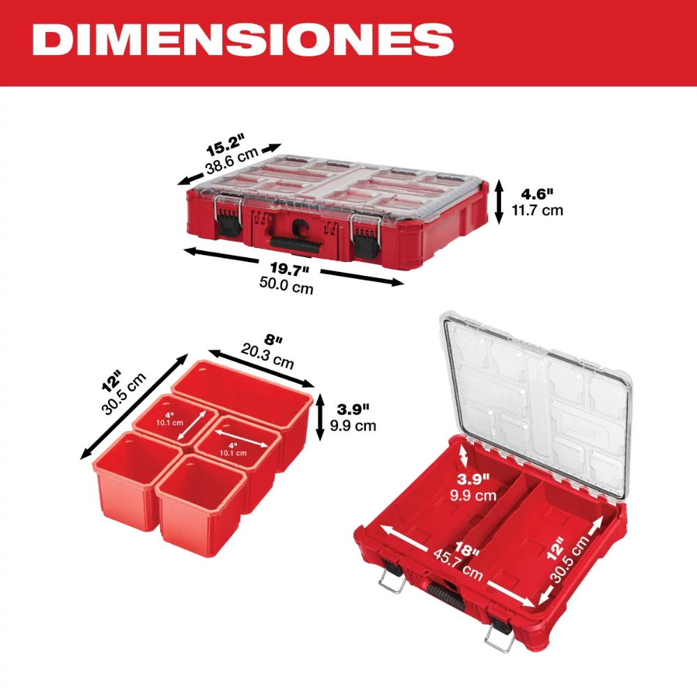 Organizador de Paquetes Milwaukee 48-22-8430