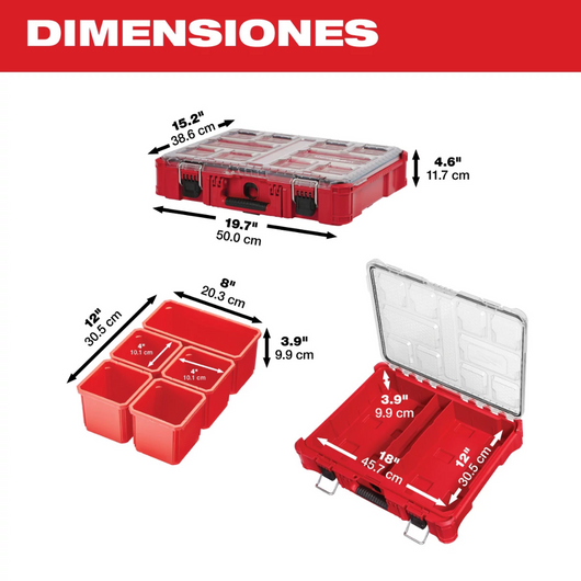 Organizador de Paquetes Milwaukee 48-22-8430