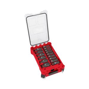 Combo Llave de Impacto M18 Fuel 1/2" + Juego de 15 dados Shockwave + Guantes de trabajo Milwaukee P126-2967