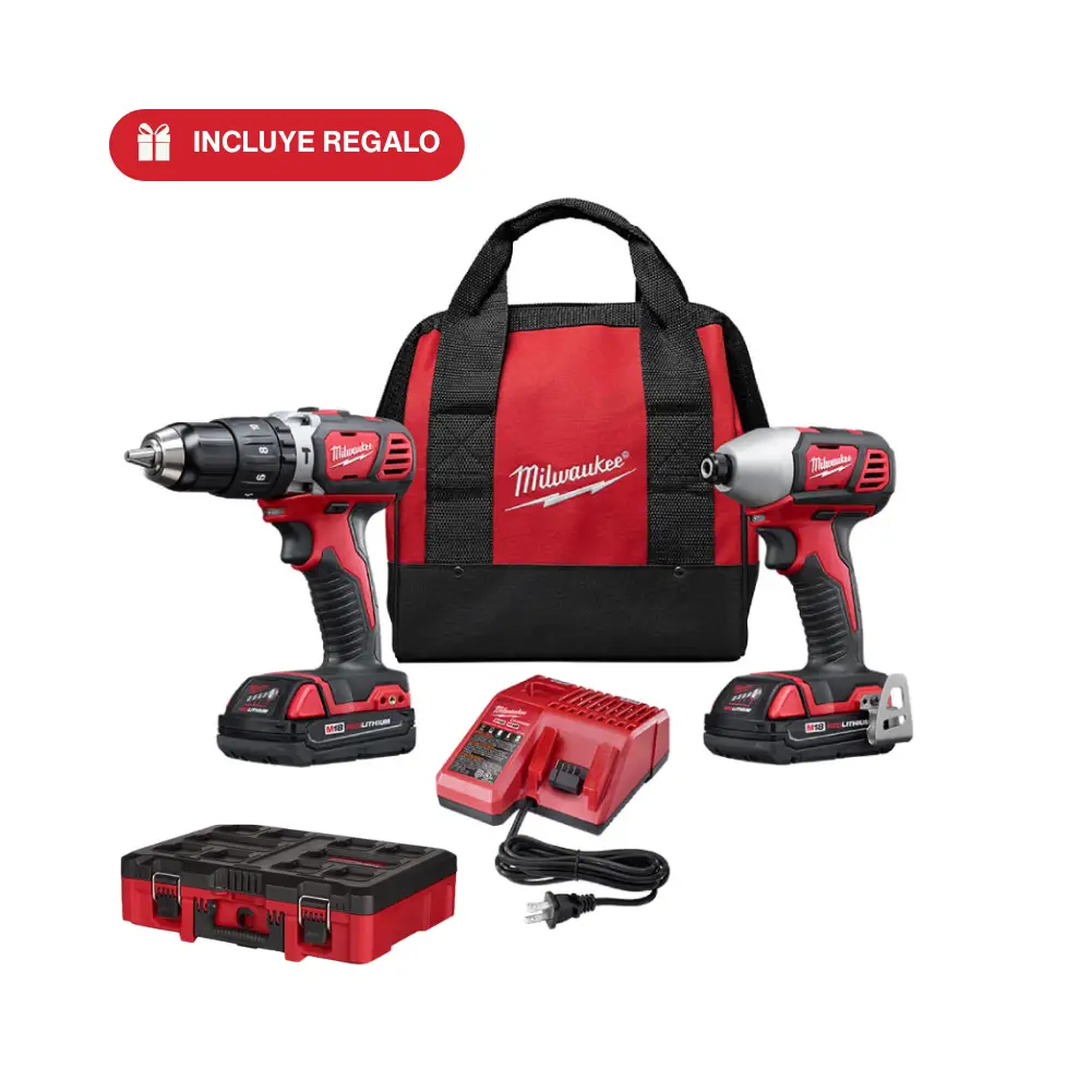Combo RotoMartillo y Pistola de Impacto M18 Milwaukee P226-2697