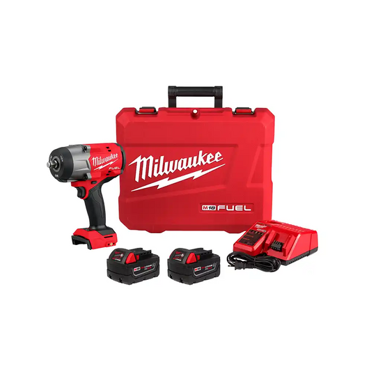 Llave de Impacto M18 Milwaukee 2967-22 + Caja Herramientas
