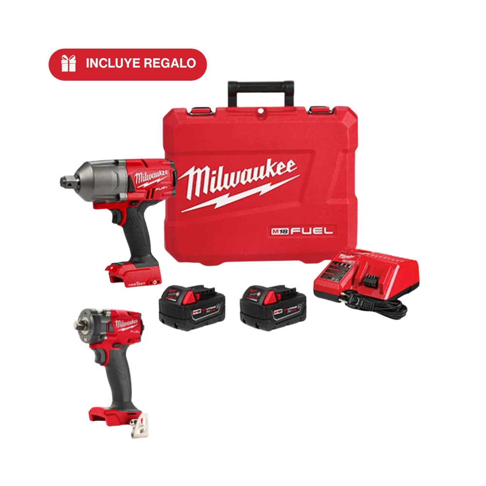 Milwaukee Herramientas P425-2864 Kit M18 FUEL 3/4 y 1/2