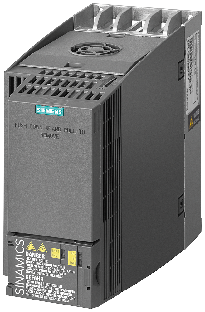 Variador de frecuencia Siemens 6SL3210-1KE21-3AF1 vista del producto