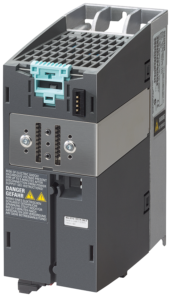 Módulo de potencia Siemens 6SL3210-1PE14-3UL1 vista del producto