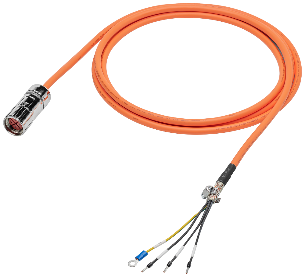 Cable de potencia Siemens modelo 6FX3002-5CL02-1AF0