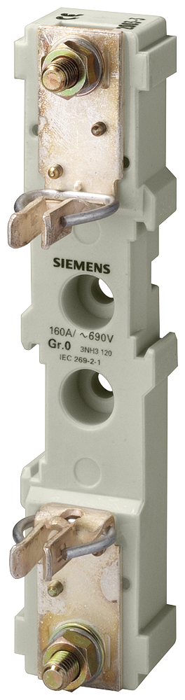 Distribucion Siemens Base portafusibles NH Tam. 0 3NH3120