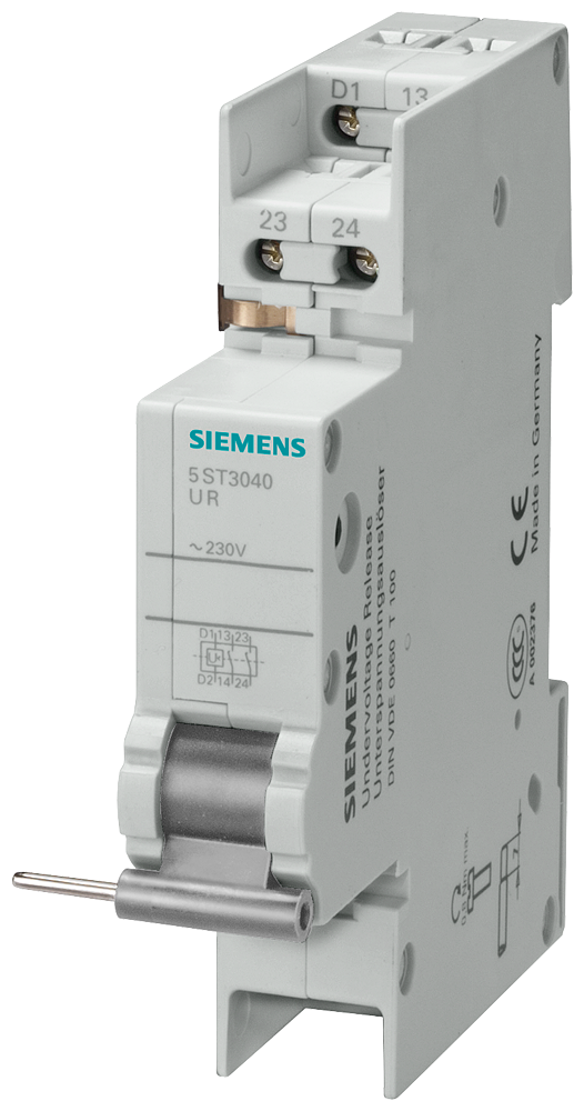 Disparador de mínima tensión Siemens 5ST3043 UR ~230V