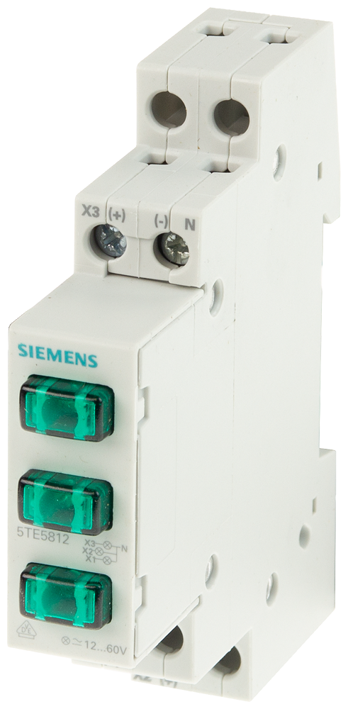 Señalizador de fase 3 LED Siemens 5TE5802