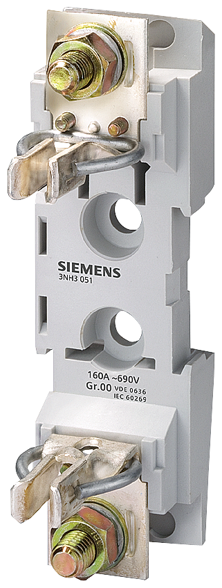 Base portafusibles NH Siemens 3NH3051