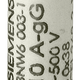 Siemens Distribucion cartucho fusible cilindrico 3NW6007-1