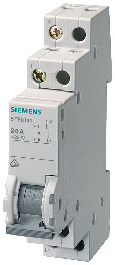 Interruptores electricos de especialidad Siemens 5TE8142 vista del producto