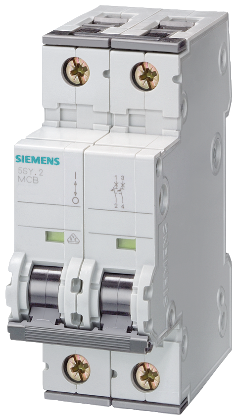 Automático magnetotérmico Siemens 5SY5206-7 vista del producto