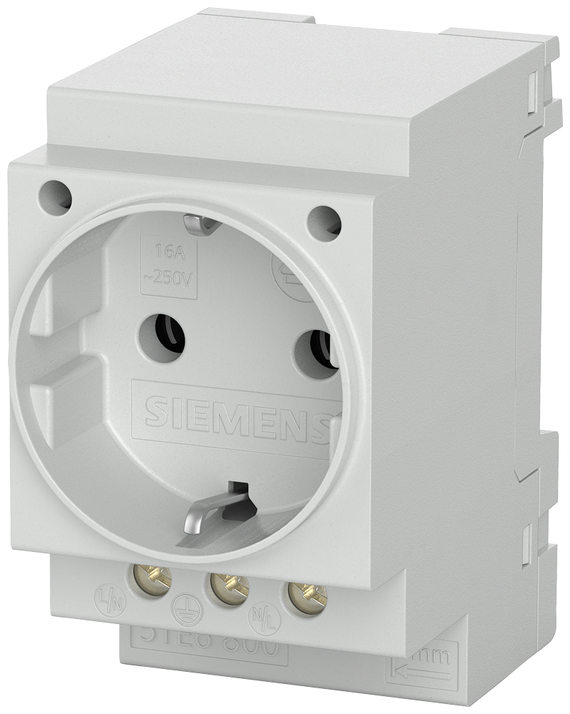 Base de enchufe SCHUKO Siemens 5TE6800 vista del producto