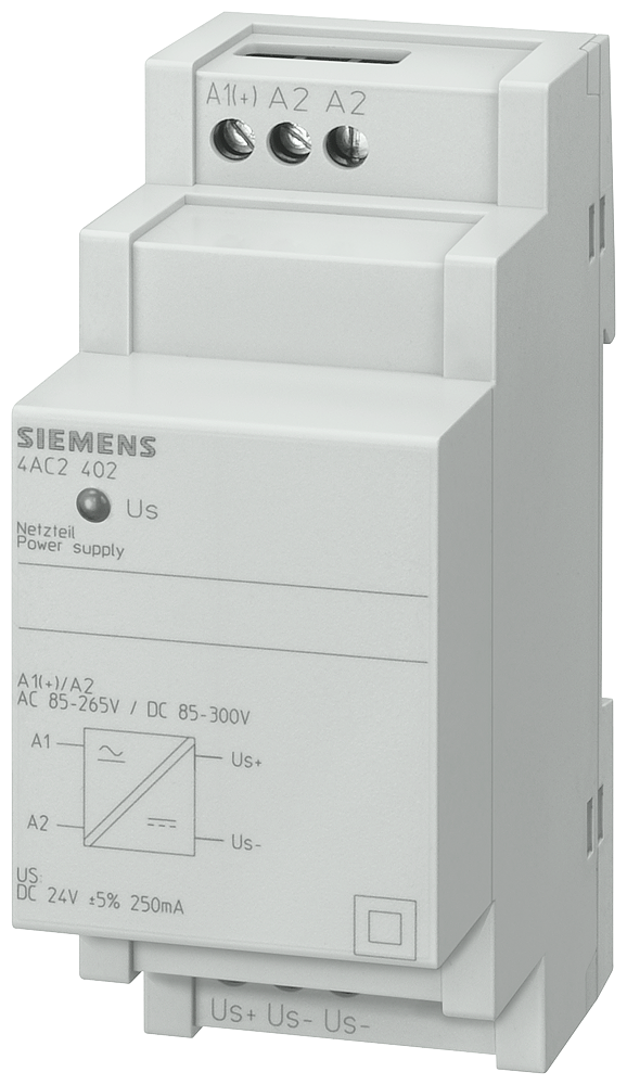 Fuente de alimentación Siemens 4AC2402 blanco