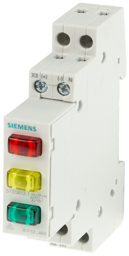 Semáforo 3 LED Siemens modelo 5TE5803 230 V para panel