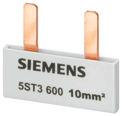 Embarrado clavija Siemens 5ST3600 10 mm2 terminal cobre