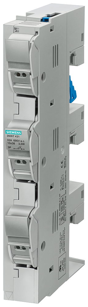base portafusibles SENTRON modular Siemens 3NW7431