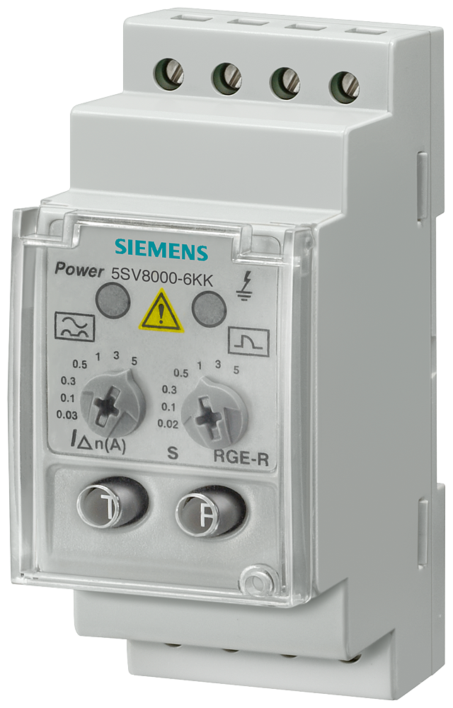 Dispositivo de vigilancia Siemens 5SV8000-6KK blanco